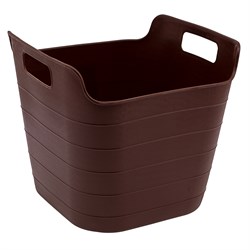 Ведро гибкое сверхпрочное, 26 л, коричневое, Сибртех 67509 - фото 729390