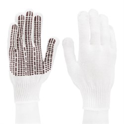 Перчатки трикотажные, ПВХ гель "Протектор", оверлок Сибртех 67778 - фото 729447