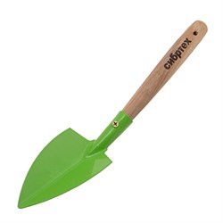 Совок посадочный широкий, 70 х 310 мм, стальной, деревянная рукоятка, Агроном, Сибртех 62614 - фото 729703