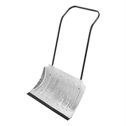 Движок для уборки снега алюминиевый, 750 х 420 х 1120 мм, усиленный, стальная рукоятка, Сибртех 61583 - фото 729882