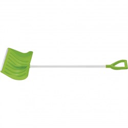 Лопата для уборки снега пластиковая Profi, 500 х 330 х 1340 мм, стальной черенок, Сибртех 61482 - фото 730106