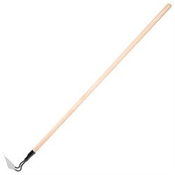 Мотыга, нержавеющая сталь, 150 х 90 х 1300 мм, деревянный черенок, Сибртех 62333 - фото 730129