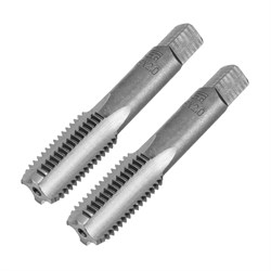 Метчик ручной М16 х 2 мм, комплект из 2 шт Сибртех 76646 - фото 730987