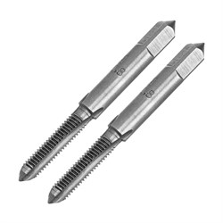 Метчик ручной М5 х 0.8 мм, комплект из 2 шт Сибртех 76613 - фото 731022