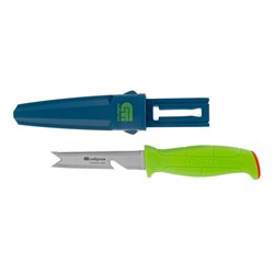 Нож туристический "поплавок" многофункциональный для туристов, рыбаков и садоводов 220 мм Сибртех 79017 - фото 731169