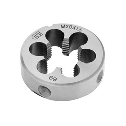 Плашка М20 х 1.5 мм Сибртех 77054 - фото 731249