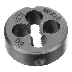 Плашка М6 х 1 мм Сибртех 77017 - фото 731272