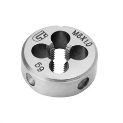 Плашка М8 х 1 мм Сибртех 77019 - фото 731277