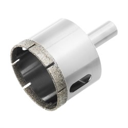 Сверло по стеклу и керамической плитке, 40 х 55 мм, цилиндрический хвостовик Сибртех 726407 - фото 731429