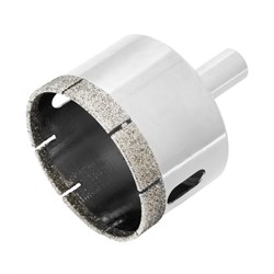 Сверло по стеклу и керамической плитке, 45 х 55 мм, цилиндрический хвостовик Сибртех 726457 - фото 731437