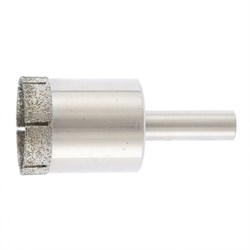 Сверло по стеклу и керамической плитке, 22 х 55 мм, цилиндрический хвостовик Сибртех 726227 - фото 731475