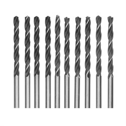 Сверло по металлу, 7 мм, быстрорежущая сталь, 10 шт, цилиндрический хвостовик Сибртех 72270 - фото 731962