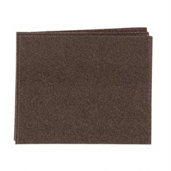 Шлифлист на тканевой основе, P 46, 230 х 280 мм, 10 шт, влагостойкий Сибртех 756357 - фото 732237