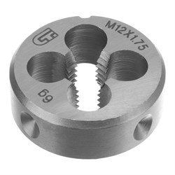 Плашка М12 х 1.75 мм Сибртех 77032 - фото 732881