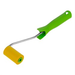 Валик прижимной резиновый с ручкой, 50 мм, D ручки 6 мм Сибртех 81032 - фото 733249