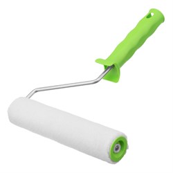 Валик "Велюр" с ручкой, 200 мм, ворс 5 мм, D 36 мм, D ручки 6 мм Сибртех 80134 - фото 733285