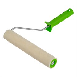 Валик "Велюр" с ручкой, 240 мм, ворс 5 мм, D 36 мм, D ручки 6 мм Сибртех 80135 - фото 733291