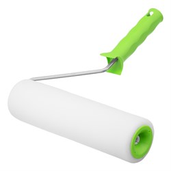 Валик "Поролон" с ручкой, 250 мм, D 48 мм, D ручки 6 мм Сибртех 80104 - фото 733321