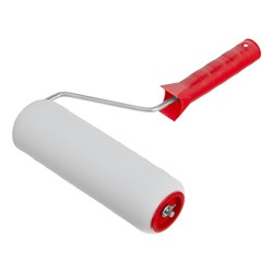 Валик "Поролон", в сборе, 200 мм, D 48 мм, D ручки 6 мм, крепление шплинтом Сибртех 80143 - фото 733420