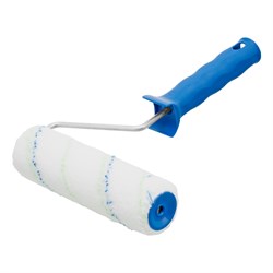 Валик "Водные краски", 180 мм, ворс 12 мм, D - 36 мм, D ручки - 6 мм, полиэстер Сибртех 80192 - фото 733610