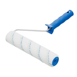 Валик "Водные краски", 250 мм, ворс 12 мм, D - 36 мм, D ручки - 6 мм, полиэстер Сибртех 80193 - фото 733616