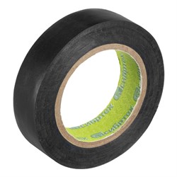Изолента ПВХ, 15 мм х 10 м, черная Сибртех 88788 - фото 734129