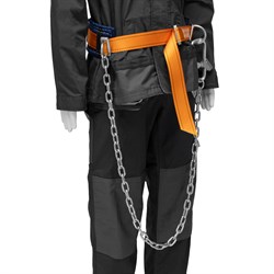 Удерживающая привязь УП I, безлямочная, строп из стальной цепи модель Г Сибртех 89502 - фото 734809