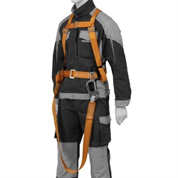 Удерживающая привязь УП IIД, с наплечными лямками, А-строп из синтетической ленты Сибртех 89503 - фото 734818