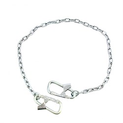 Строп страховочный, модель «Г», цепной с двумя карабинами Сибртех 89508 - фото 734894