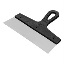 Шпатель фасадный из нержавеющей стали, 250 мм, пластмассовая ручка Сибртех 85439 - фото 735012