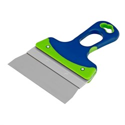 Шпатель фасадный, нержавеющая сталь, 150 мм,  двухкомпонентная ручка Сибртех 85572 - фото 735035