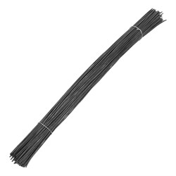 Проволока стальная в прутках 400 мм х 100 шт, вязальная, термообработанная 1.8 мм Сибртех 84918 - фото 735599