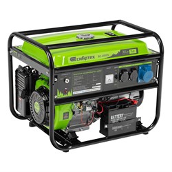 Генератор бензиновый БС-6500Э, 5.5 кВт, 230В, четырехтактный, 25 л, электростартер Сибртех 94548 - фото 735969