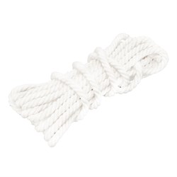 Веревка х/б, D 18 мм, L 11 м, крученая, 567 кгс Сибртех 94005 - фото 736940