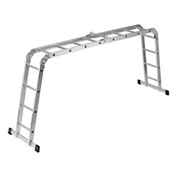 Лестница шарнирная алюминиевая, 4 х 4 ступени, Сибртех 97882 - фото 737160