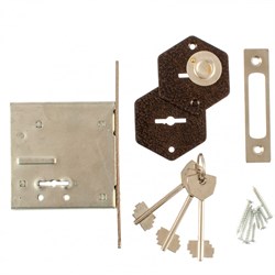 Замок врезной ЗВ-1, сувальдный Сибртех 91665 - фото 737554