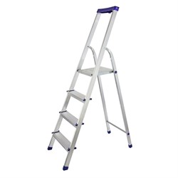 Алюминиевая стремянка с органайзером Сибртех Универсал 4 ступени 97894 - фото 737931