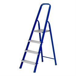 Стальная стремянка Сибртех 4 алюминиевые ступени 97954 - фото 737990