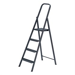 Стремянка 4 ступени, компактная, стальная Сибртех 97944 - фото 738076
