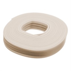 Уплотнитель для окон самоклеящийся, 5 х 8 мм, 19 м Сибртех 93841 - фото 738235