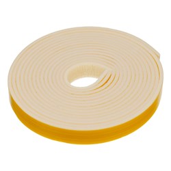 Уплотнитель для окон со скотчем, 5 х 8 мм, 18 м Сибртех 93855 - фото 738250