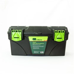 Ящик для инструмента, 410 х 215 х 197 мм, 16", пластик Сибртех 90804 - фото 738327