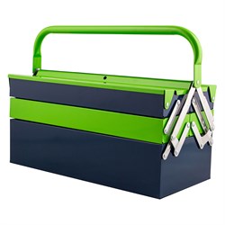 Ящик для инструмента, 430 х 200 х 200 мм, пять секций, металлический Сибртех 90751 90751 - фото 738447