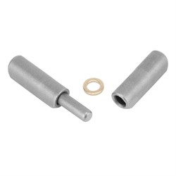 Петля каплевидная, D 10 x 65 мм с латунной шайбой Сибртех 92026 - фото 738712