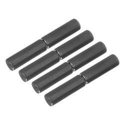 Петля гаражная с шаром, D 16 x 100 мм, 4 шт, Сибртех 920023 - фото 738731