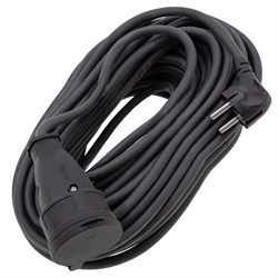 Удлинитель силовой 20 м, 16 А, тип УХз16, КГ 3 x 2.5 мм, 1 розетка, Сибртех 95896 - фото 739083