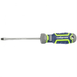 Плоская отвертка Сибртех SL5 x 100 мм 12264 - фото 739665