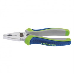 Плоскогубцы комбинированные, 180 мм, трехкомпонентные рукоятки Сибртех 17078 - фото 739679