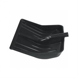 Лопата снеговая, 360 х 400 мм, без черенка, пластмассовая, без окантовки, Сибртех 61577 - фото 739724