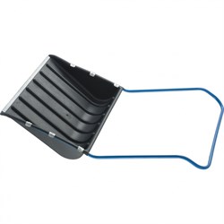 Движок для уборки снега пластиковый, 735 х 555 х 1250 мм, стальная рукоятка, Сибртех 61593 - фото 739726